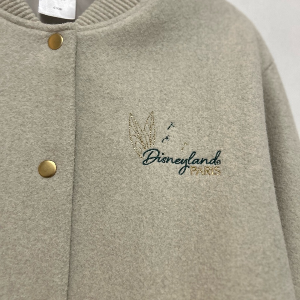 Disneyland Paris Wool Blend Varsity Bomber Jacket - Picture 5 of 5